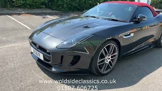 2015 Jaguar F Type R Roadster For Sale in Louth Lincolnshire.