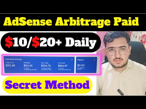 AdSense Arbitrage Secret Method (Paid) Google AdSense Earning