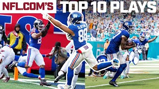 NFL.com's Top 10 Giants Plays | 2023 Season