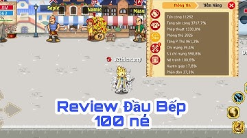 HTTH: Review Acc Đầu Bếp 100 Né Cực Ngon