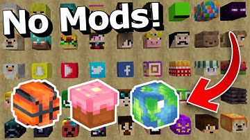 How to get every Player head in minecraft commands