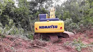 รีวิว รถขุด komatsu pc200-8mo  ตีต้นไมั และยูคาลิปตัส คุยเรื่อง หัวฉีด ช่วงที่ 1 EP.1666