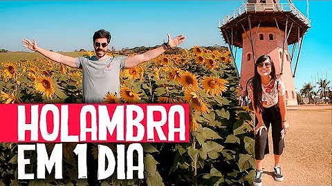 O que têm em Holambra hoje?