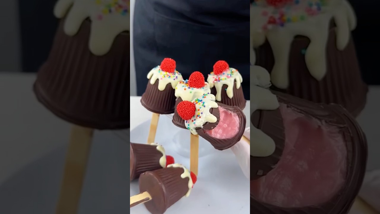 Easy Chocolate Truffle Popsicles – No Oven Needed!✨