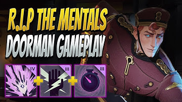 THE MENTALS ARE CRUMBLING! Doorman Gameplay | Deadlock