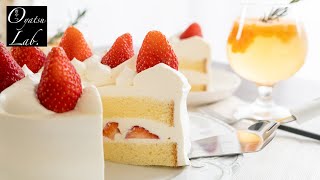 Strawberry Cake Mocktail Oyatsu Lab.