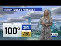 Tropical-fueled showers possible next 3 days | Sept. 2 forecast