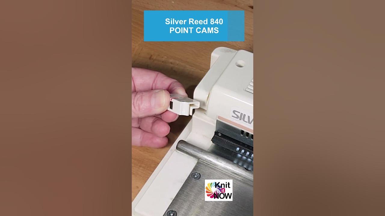 Silver Reed SK840 Point Cams shorts YouTube