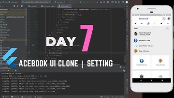 Facebook UI Clone | Setting | Flutter | Day 7