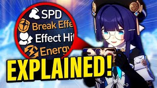 DON'T IGNORE THESE 4 STATS! Speed, Break Effect, Hit Rate, ERR Explained! Honkai: Star Rail GUIDE