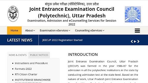 UP Polytechnic Form Online 2022 Kaise Bhare | UP JEECUP Online Form 2022 | JEECUP Form Fill Up 2022