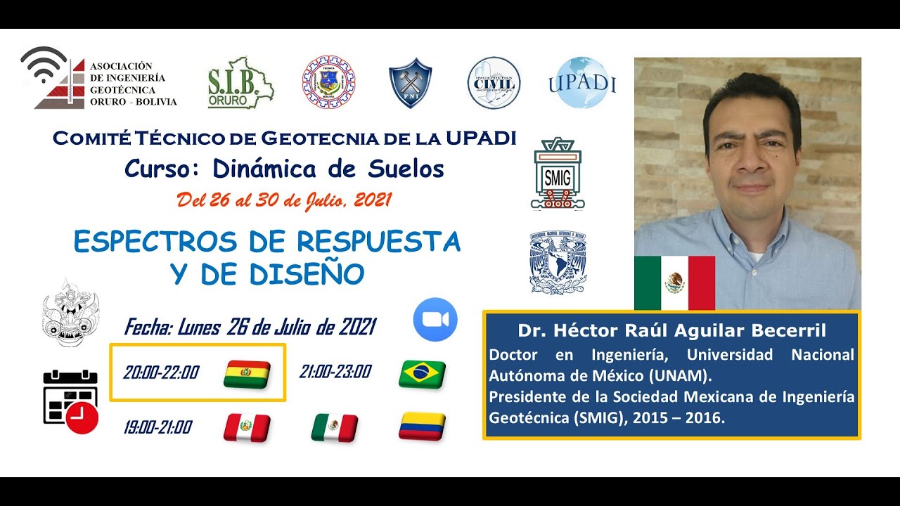 Espectros de Respuesta y de Diseño