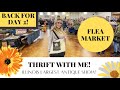 THRIFT WITH ME! ⭐️ Back at the flea market! Rummaging for vintage treasure! 😍 PART 2