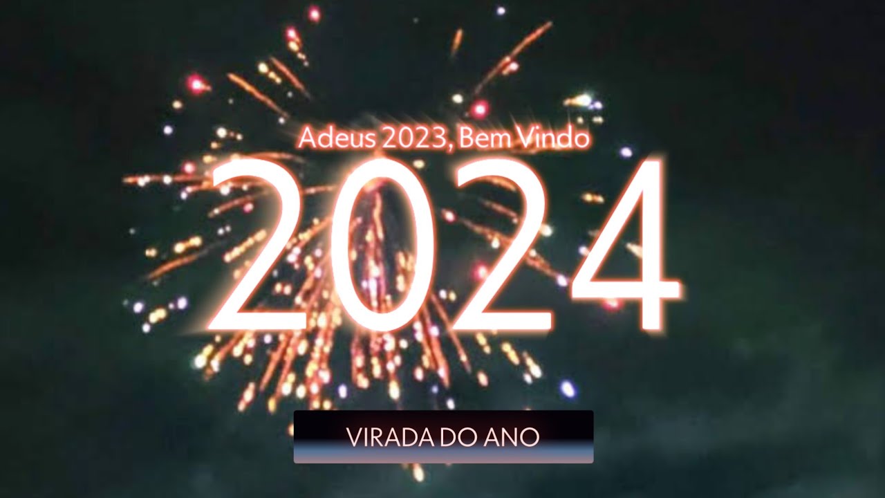 VIRADA DE ANO 2023/2024: Soltando fogos na véspera de Ano Novo (Domingo, 31/12/2023)