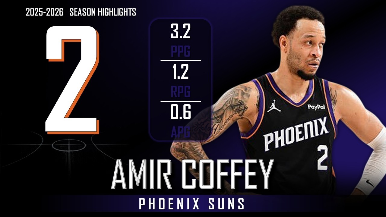 Amir Coffey || 2025-2026 Phoenix Suns/Milwaukee Bucks Highlights