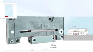 MUNDUS - Patch fittings for toughened glass assemblies - Installation animation