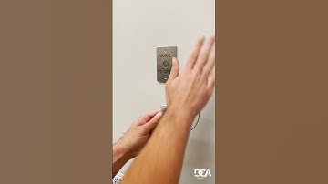 Unpairing a BEA MS51 Touchless Switch from a 900 MHZ Receiver #wireless #touchless #sensors