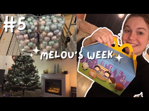 وجبة أصدقاء ماكدونالدز وتزيين عيد الميلاد أسبوع ميلو الحلقة الخامسة من مدونة الفيديو