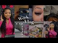 Weekvlog an extremely chill week new vanity set revamped wig cooking lashes  more shalaya dae