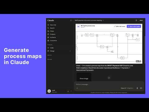 Generate process maps in Claude