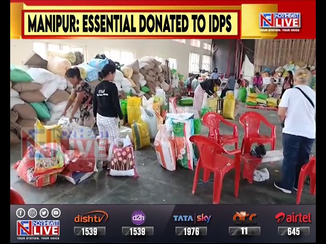 Manipur: ITLF takes initiative to donate essentials to IDPs in Churachandpur