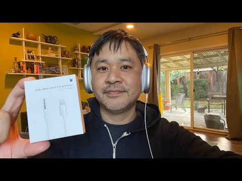 AirPods Max Wired Connection with Apple Lightning to 3.5mm Cable