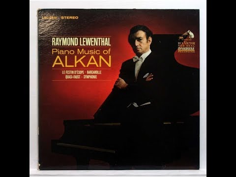 Raymond Lewenthal plays Alkan -- Symphony For Solo Piano