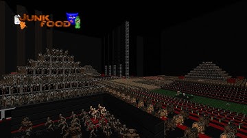 Doom II: Junk Food - Map 53 (Zinger Box) UV-Max in 4:51
