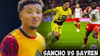 Jadon Sancho vs bayern munich (1080p) full match 2024