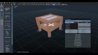 Fluid Designer Parametric Smart Objects