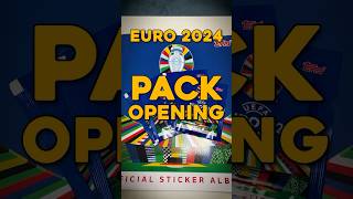 Euro 2024 Sticker Pack Opening #shorts #euro2024 #topps
