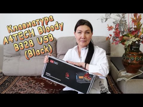 Обзор на Клавиатуру A4TECH Bloody B328 USB (Black) 👍👍👍