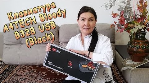 Обзор на Клавиатуру A4TECH Bloody B328 USB (Black) 👍👍👍