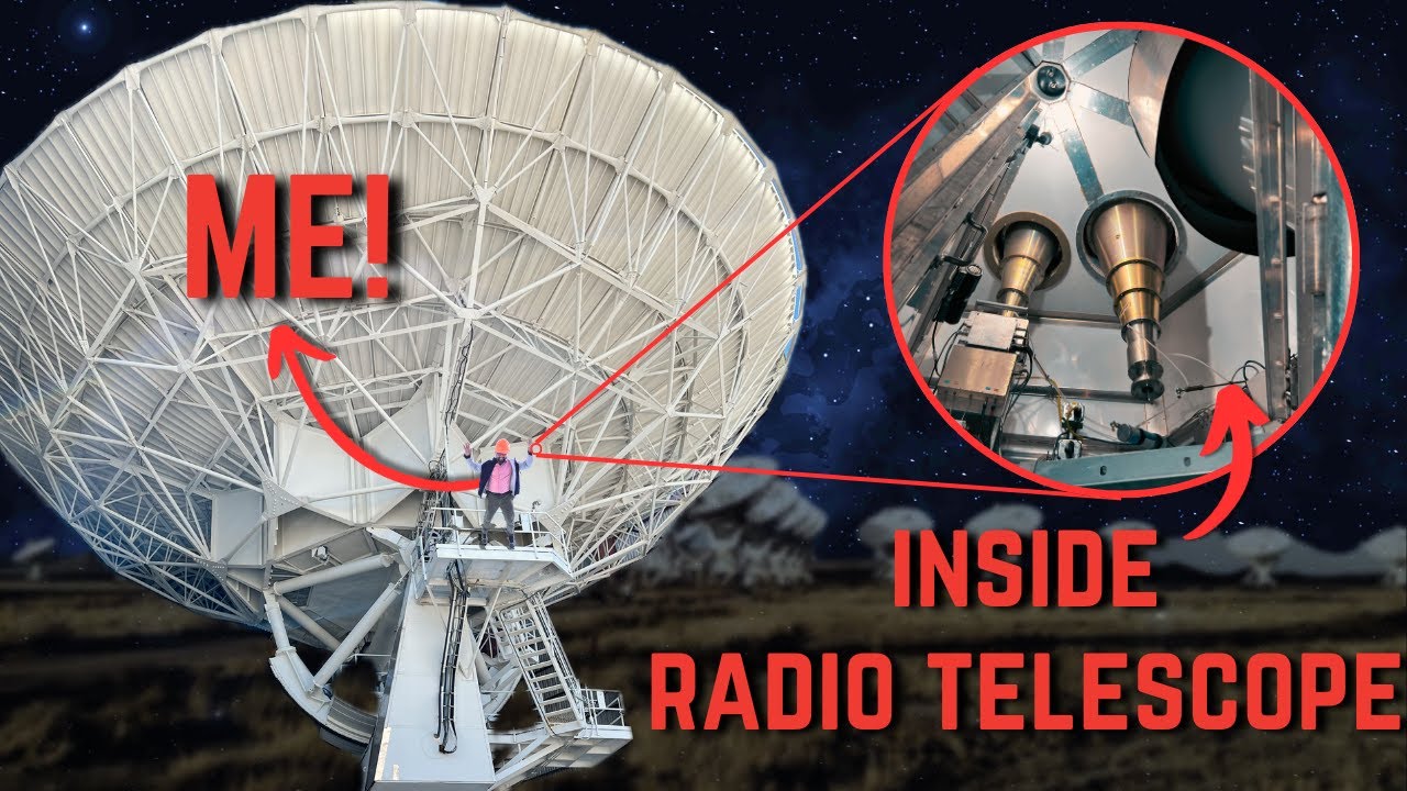 How does a radio telescope work?