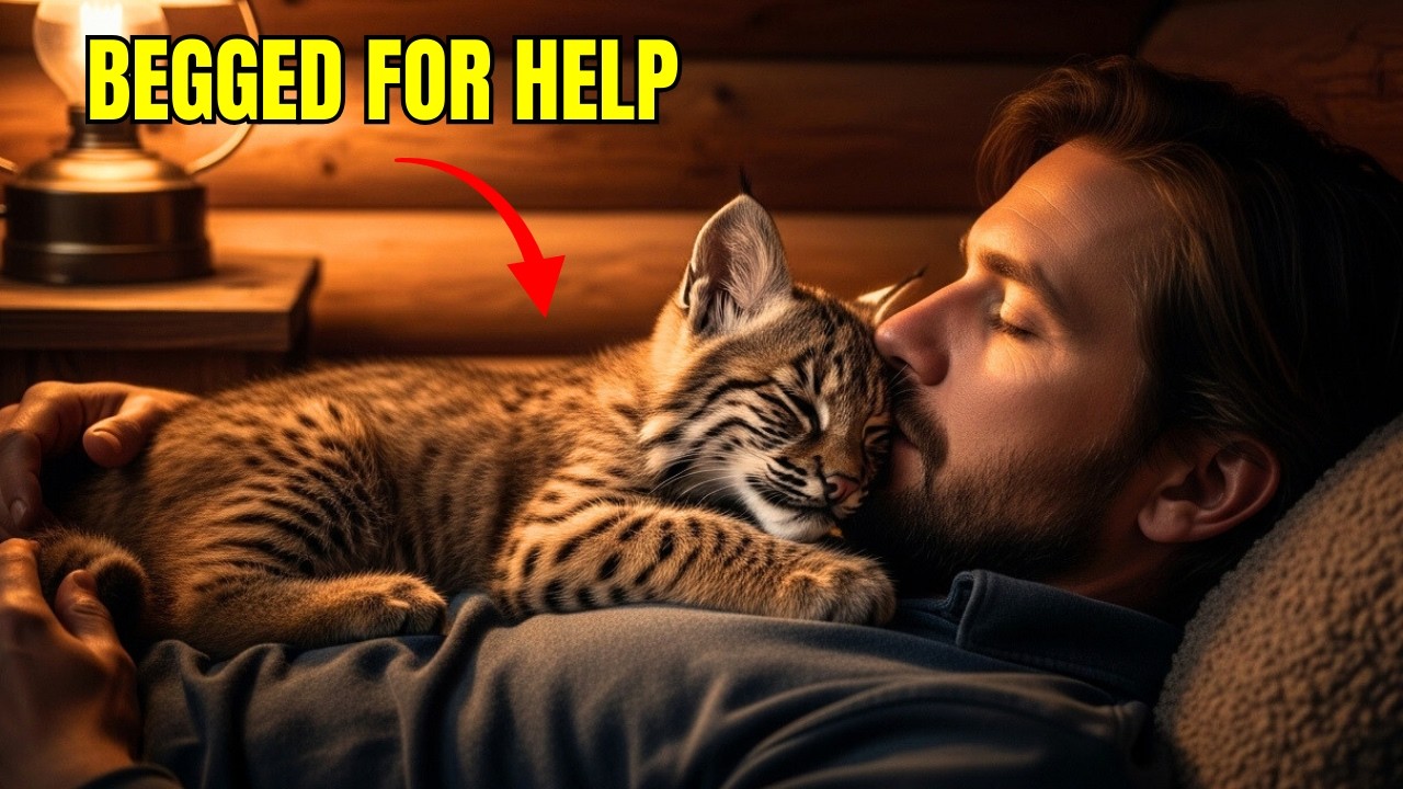 Он выпустил эту рысь 6 лет назад... затем она прошла 300 миль и умоляла о помощи.