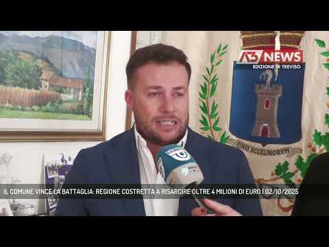 IL COMUNE VINCE LA BATTAGLIA: REGIONE COSTRETTA A RISARCIRE OLTRE 4 MILIONI DI EURO | 02/10/2025