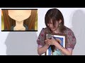 Takahashi Rie Gets Emotional Hearing Message from Takagi-san Author