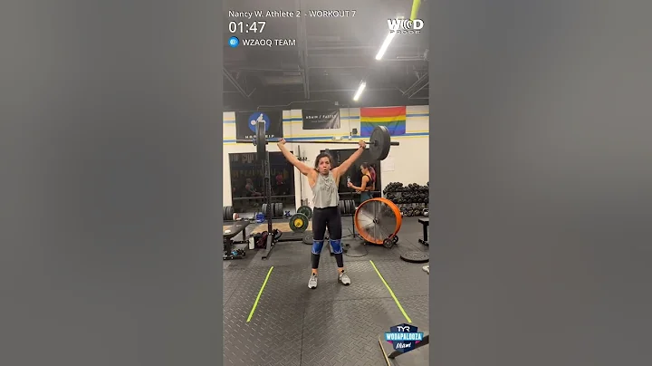Nancy Watkins WOD #7 Wodapalooza Qualifier 2022