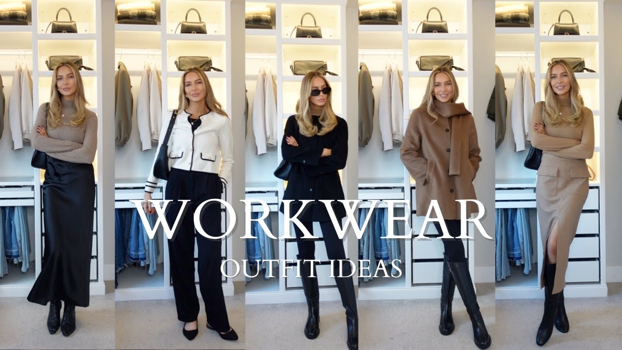 WORKWEAR OUTFIT IDEAS FOR AUTUMN/WINTER | ELEVATE YOUR WARDROBE - YouTube