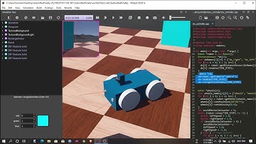 Object Detection Robot Simulation || Webot || CSE 461 Project|| Brac Univerity