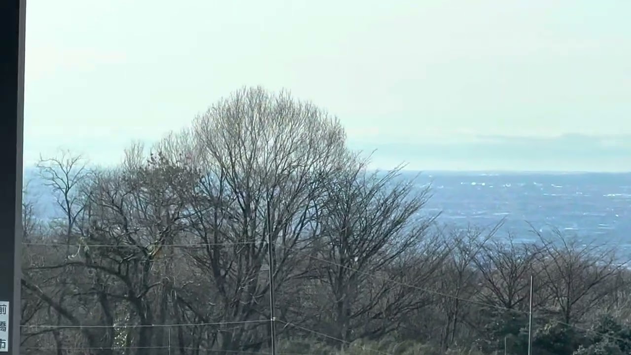 群馬縣から富士山と東京都内、スカイツリーが見える