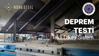Teklif Dikey Sistem (Pv) Deprem Testi