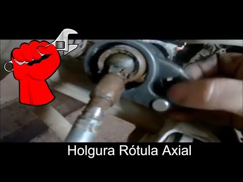 Ruido dirección rótula axial