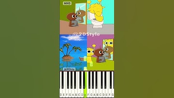 Sprunki Simon and Brown All parts @2DStyle - Piano Tutorial