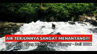 Amazing!!! Goa Rang Reng Waterfall of Bali