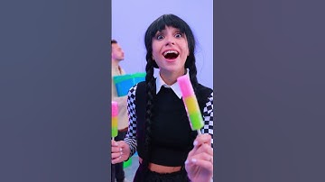Thumbnail of Ice Cream Prank by Wednesday Addams!  #shorts #trend #recommendations #fyp #rec #prank #challenge