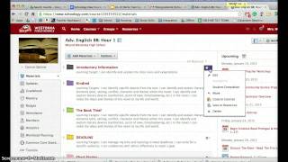 Schoology- Copy Course Folder