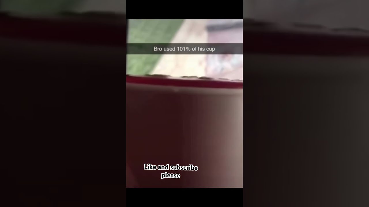 Bro Used 101 Of His Cup Shorts