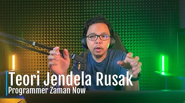 Teori Jendela Rusak untuk Programmer