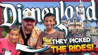 Best Disneyland Rides ACCORDING TO KIDS! | Kids Pick Our Day